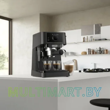 Рожковая помповая кофеварка DeLonghi Stilosa EC230.BK картинка 6